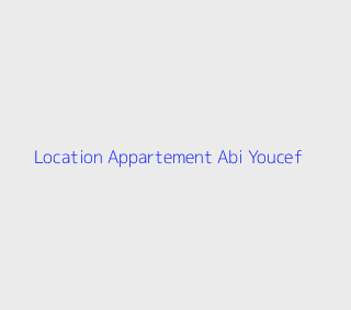 Location Appartement F4 Tizi-ouzou
